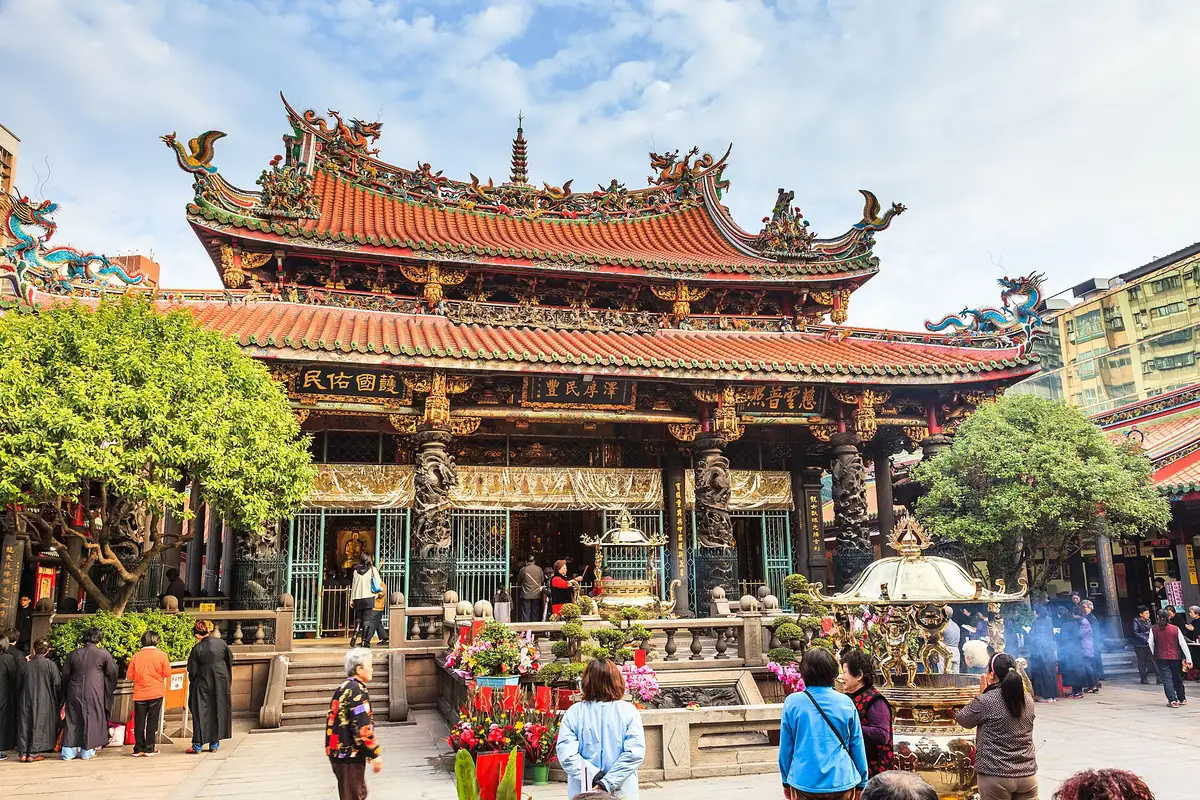 艋舺龙山寺，台北